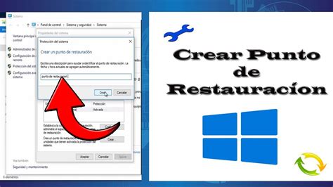 Crear Y Ejecutar Un Punto De Restauraci N En Windows F Cil Y