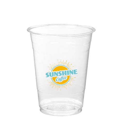 Custom Printed Plastic Cups With Logo Hotshot Sleeves