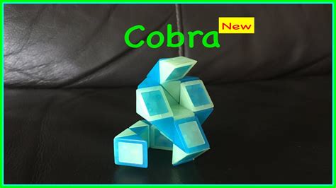 Rubik S Twist Or Smiggle Snake Puzzle Tutorial How To Make A Cobra