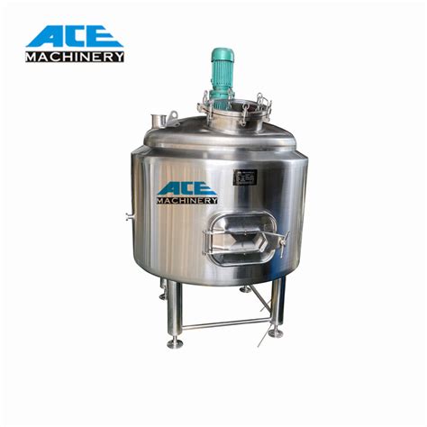 Factory Price Horizontal Tank Alcohol Distillation Filling Steel Beer