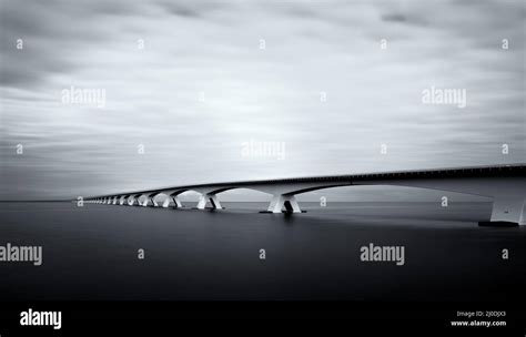 The Zeeland Bridge Stock Photo - Alamy