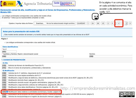 El Impuesto De Actividades Económicas Iae Alta Modelo 036 Y Epígrafes