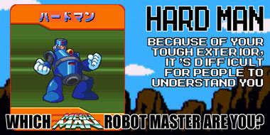 Which Robot Master Are You Quiz Printable Version