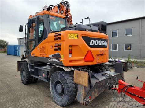 Doosan Dx W Uthyres Ratiniai Ekskavatoriai Nuomojama