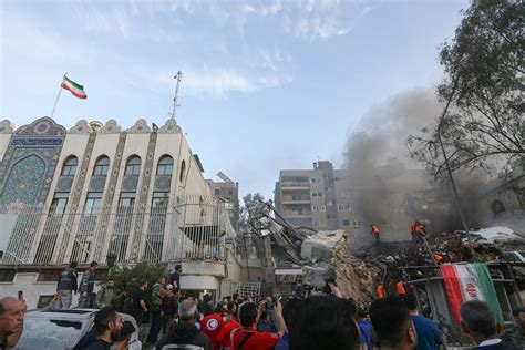 Iran Warns of 'Decisive Response' Against Israel After Syria Embassy ...