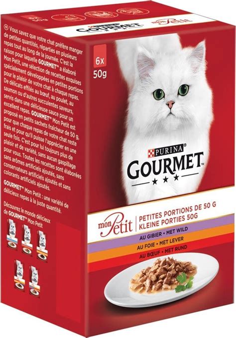 7613036448987 UPC Gourmet Mon Petit Kattenvoer Wild Lever Rund