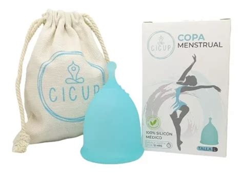 Copa Menstrual Cicup Fda Silicon M Dico Suave Bolsa Eco