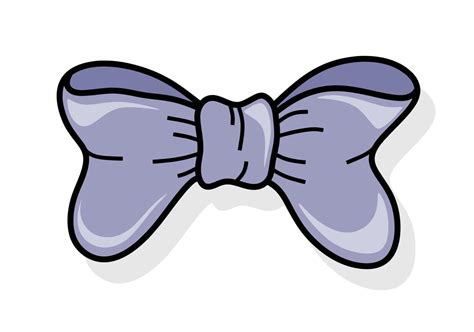 Set Of Hand Drawn Color Doodle Bow Vector Art At Vecteezy