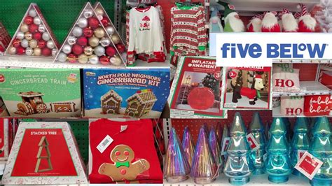 Five Below Christmas Shopping 5 Below Holiday Shop With Me 2022 Youtube