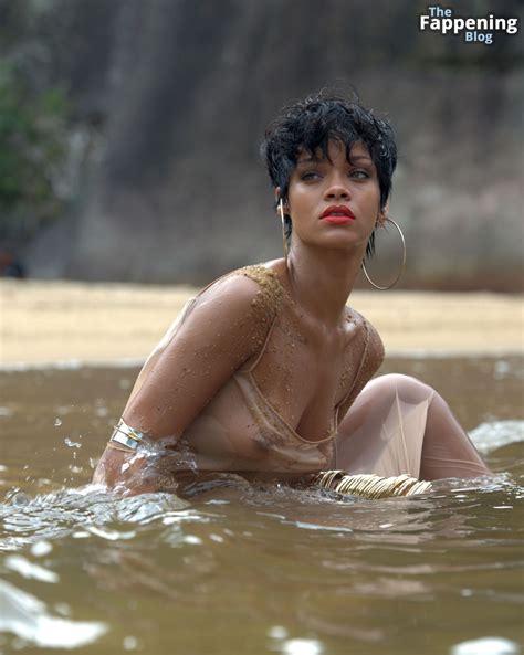 Rihanna Nude Sexy Vogue Brazil New Outtake Photos The