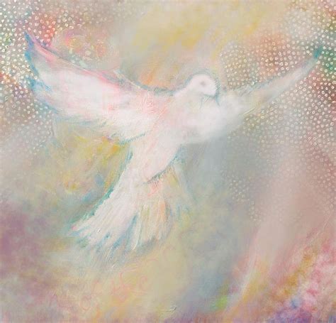 Peace Dove Painting - Peace Dove Fine Art Print - Anne Cameron Cutri ...