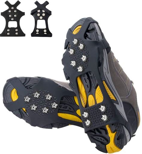 Buy Pozlle Ice Grips Updated Versionice Snow Grips Cleat Over Shoe