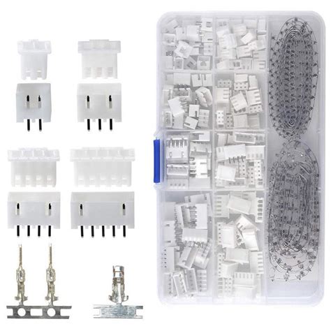 Ranmei 560pcs 254mm Jst Xh Connector Set Adapter Cable Terminal Socket Mf 2345 Pin