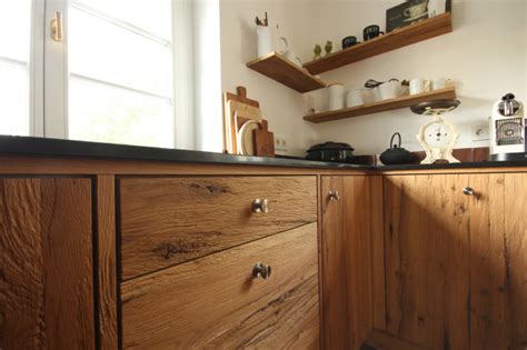 Holzküche Rustic Kitchen Munich by BEER GmbH Küchen Houzz IE