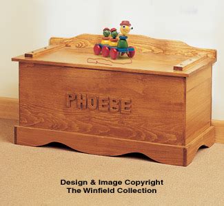 Chests - Personalized Toy Chest Plans