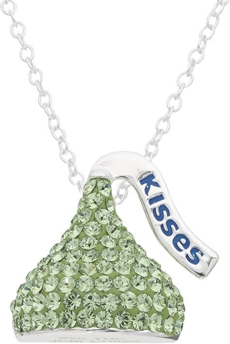 Hersheys Kisses Birthstone Womens Jewelry Sterling Silver