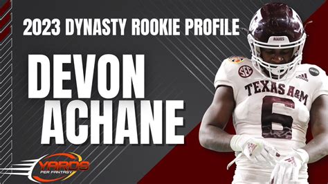 Yards Per Fantasy On Twitter Devon Achane Dynasty Rookie Profile A