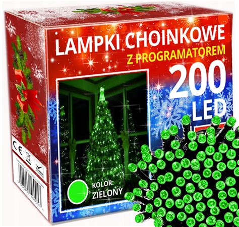 200 LED LAMPKI CHOINKOWE sznur na choinkę CHOINKA ZEW WEW 100 300 500