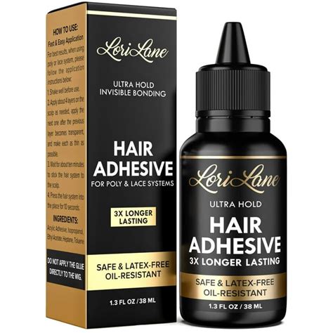 Wig Glue For Front Lace Wig Waterproof Lace Glue Latex Free And Oil Resistant Hair Adhesive