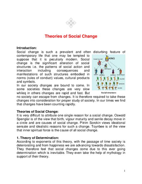 (PDF) Theories of Social Change