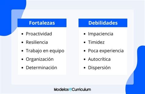 Fortalezas Y Debilidades Qu Decir En Una Entrevista Ejemplos