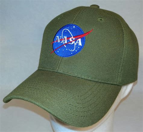 Nasa Meatball Logo Baseball Hat Cap Osfm Velcro Back 7 Colors