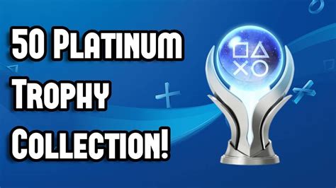 My Playstation Platinum Trophy Collection Youtube