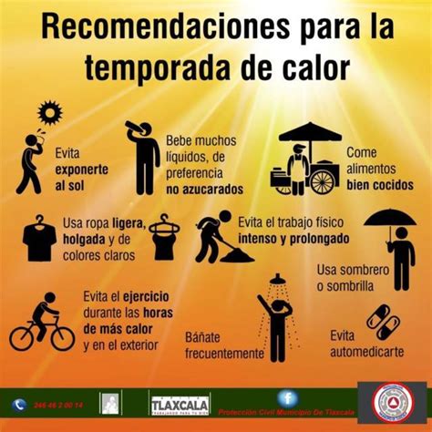 Emite Protección Civil Recomendaciones Por Temporada De Calor En La