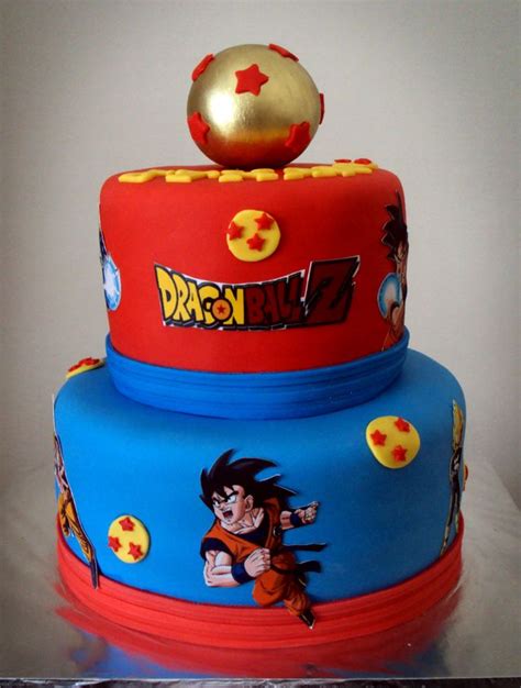 Dragonball Z Cake Dragon Ball Z Cake Dragonball Z Cake Goku