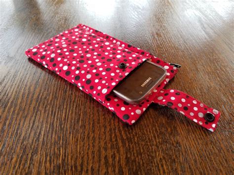 Phone fabric zipper pouch iphone holder wallet travel | Etsy