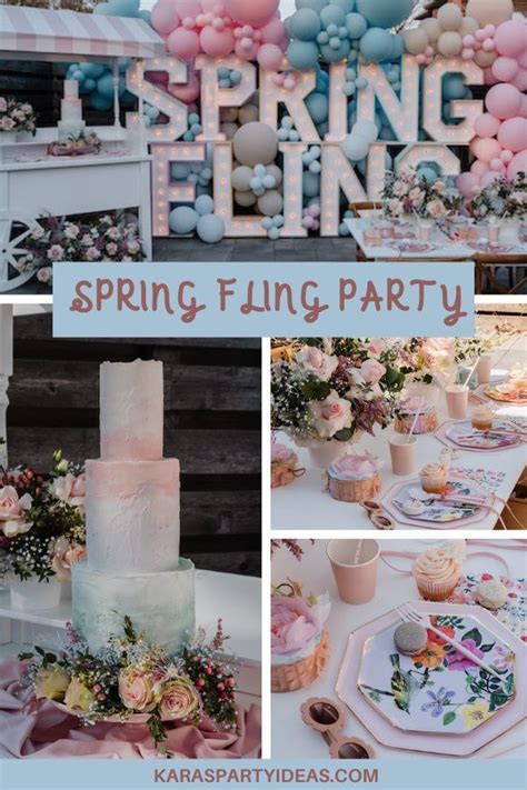 Spring Fling Party Kara S Party Ideas In Spring Fling Party