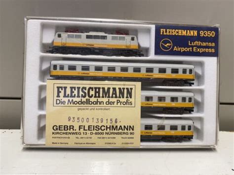 Fleischmann 9350 Lufthansa Airport Express Ungenutzt EBay