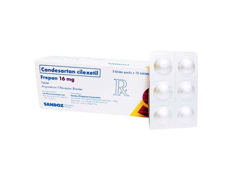 FREPAN Candesartan Cilexetil 16mg Tablet 1 S Price In The Philippines