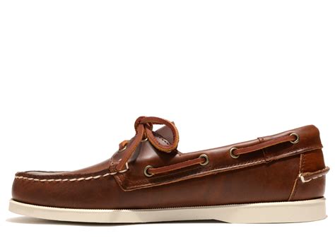 Sebago Docksides Portland Waxed Brown