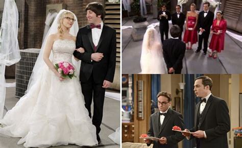 Bernadette and Howard Wed on “The Big Bang Theory”