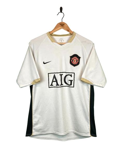 2006 07 Manchester United Away Shirt L The Kitman Football Shirts