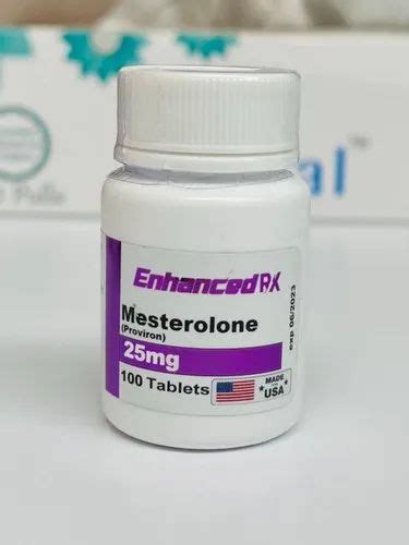 Enhanced Rx Mesterolone Proviron 25mg X 100 Tablets For Increase In