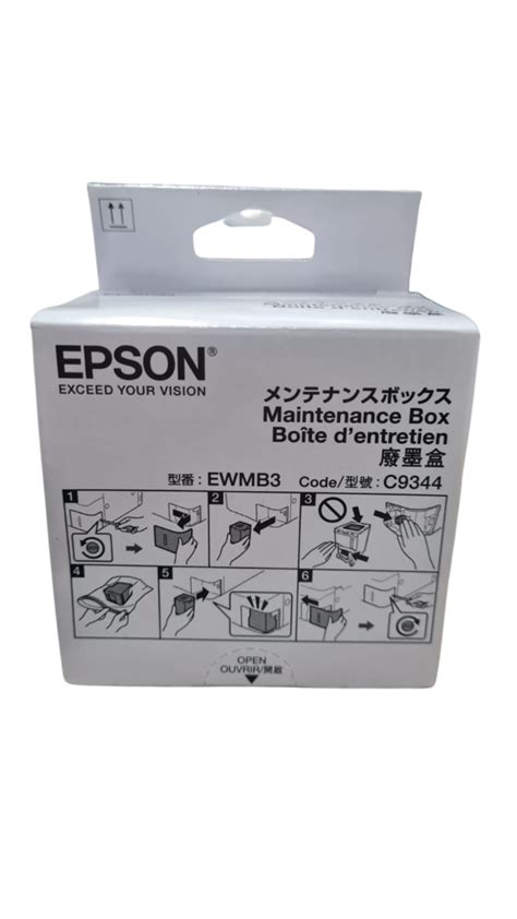 Caja De Mantenimiento C9344 Para Epson L5590 Wf 2850 Wf 2830