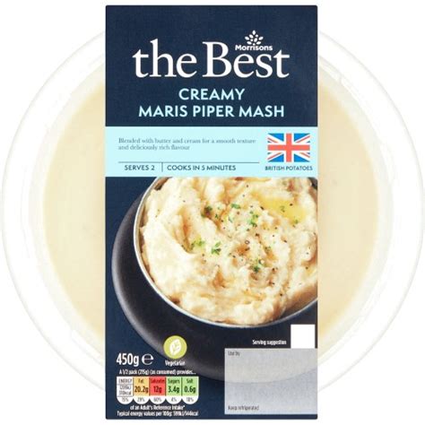 Morrisons The Best Creamy Maris Piper Mash G Compare Prices