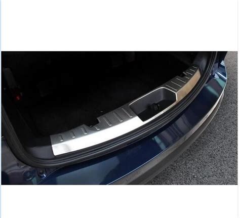 Inner Rear Bumper Protector Sill Plate Guard Cover 2pcs For Ford Explorer 2011 2014 Auto