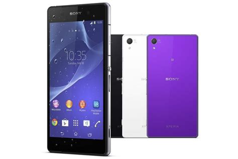 Mwc Sony L Ve Le Voile Sur Le Xperia Z