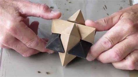 How To Assemble A Six 6 Piece Wooden Star Puzzle Youtube