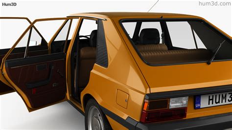 View Of Fso Polonez With Hq Interior D Model Dmodels Store