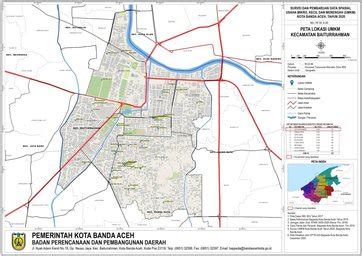 Peta Lokasi Umkm Kec Syiah Kuala Katalog Peta Banda Aceh