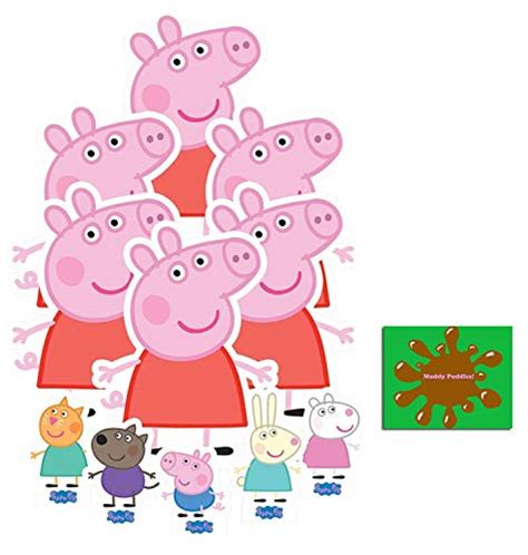 Buy Bundlez Fanz Official Peppa Pig Table Top Cardboard Cutouts Party