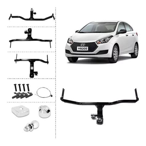 Engate Reboque Refor Ado Kg Rabicho Fixo Hb Sedan