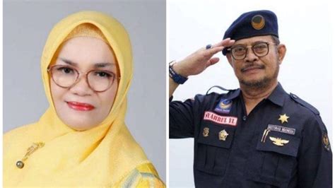 Istri Mantan Gubernur Sulsel Tantang Menteri Pertanian Syahrul Yasin