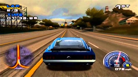 Ford Mustang The Legend Lives Ps2 Gameplay Arcade Mode Race Youtube