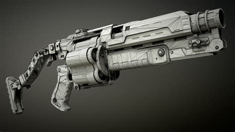 Doom 4 | Grenade Launcher | Fant Art — polycount