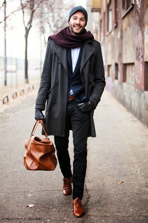 Outfit Ideas To Wear Black Pants With Brown Shoes For Men